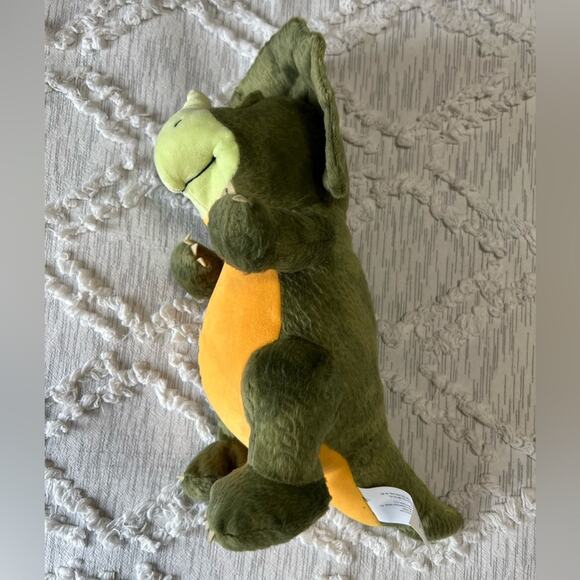 Kohl's Cares Triceratops Dinosaur Green Dino Plush 14" Tall Character Toy 2017 - Picture 2 of 5